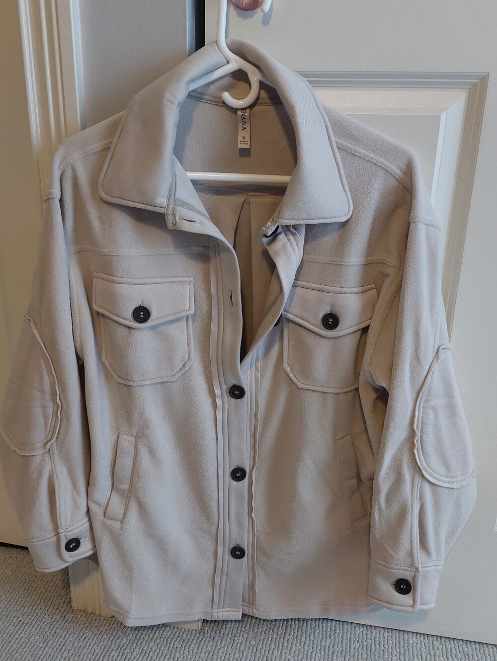 Zenana Fleece Shacket